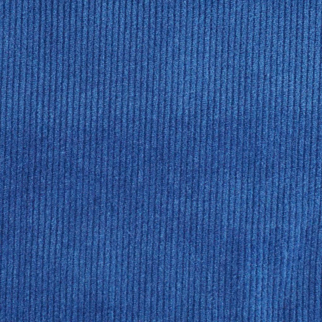 Feincord aus Baumwolle ozeanblau